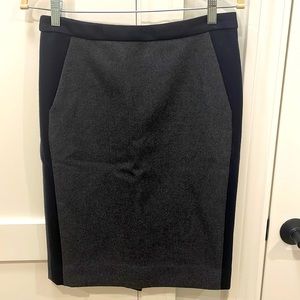 J.Crew Gray No. 2 Pencil Skirt Size 2
